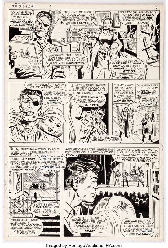 Frank Springer, Mike Esposito, Nick Fury Agent of Shield 11 Page 5 - Comic Strip
