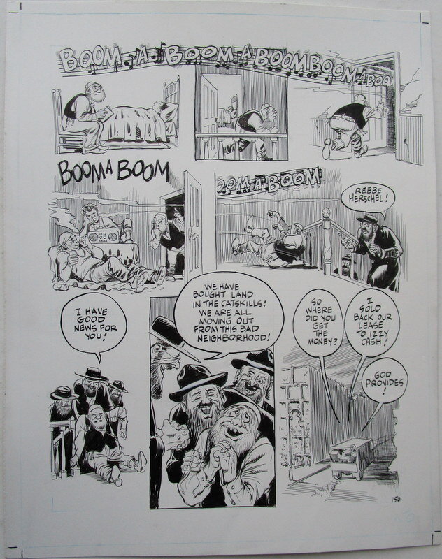 Will Eisner, Dropsie avenue - page 150 - Planche originale