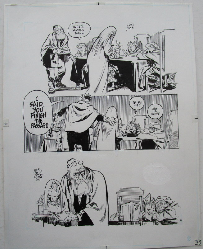 Will Eisner, Dropsie avenue - page 33 - Planche originale