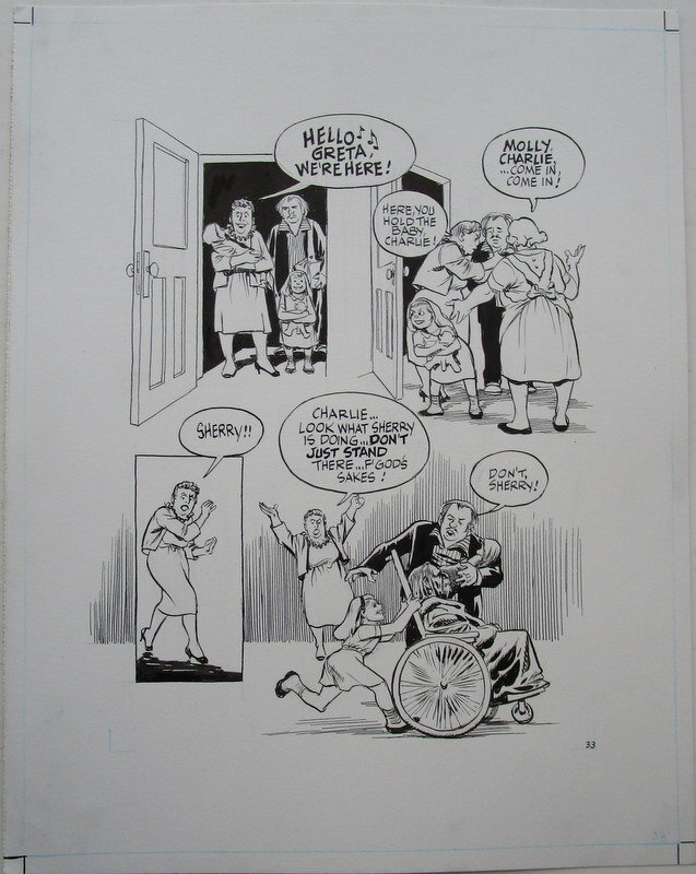 Will Eisner, Family matters - page 33 - Planche originale