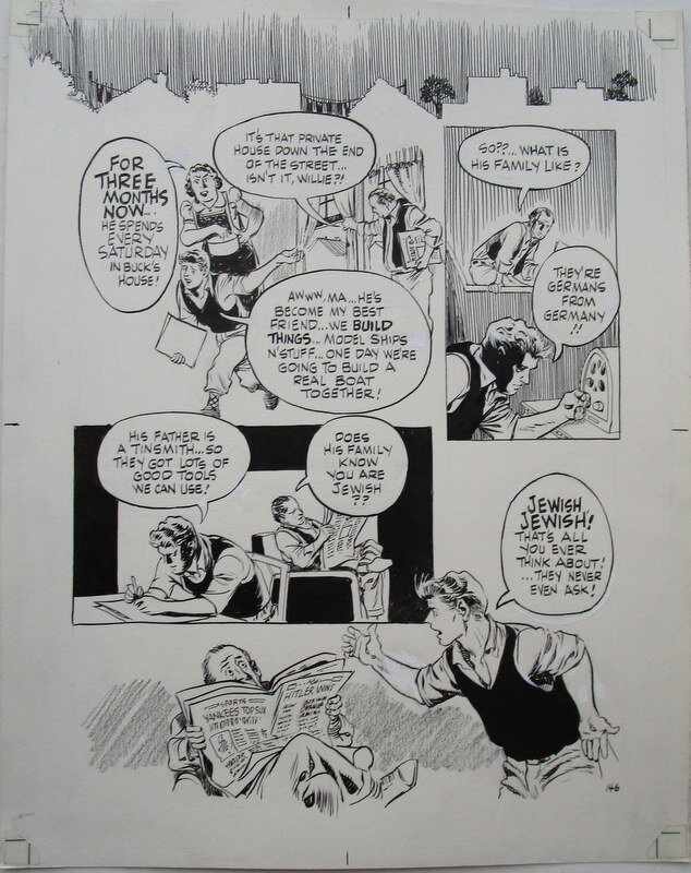 Will Eisner, Heart of the storm - page 146 - Planche originale