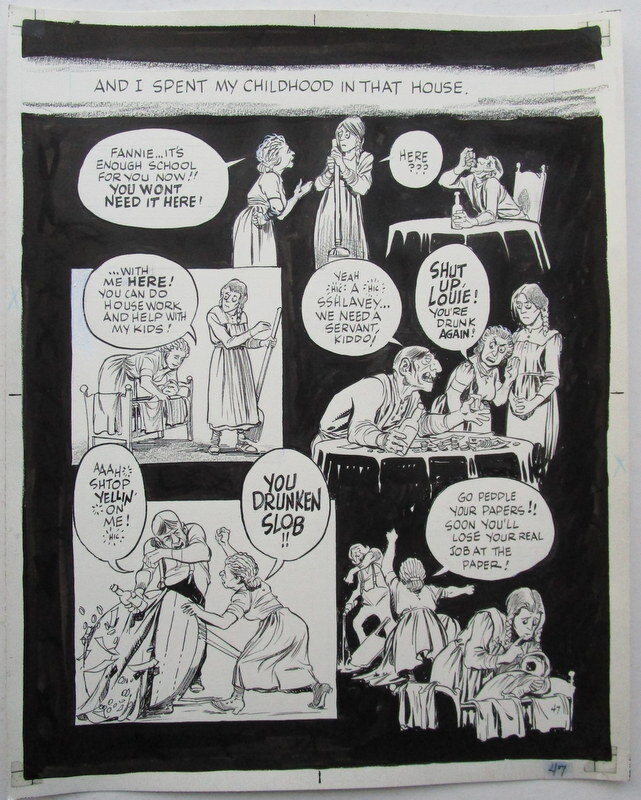Will Eisner, Heart of the storm - page 47 - Planche originale