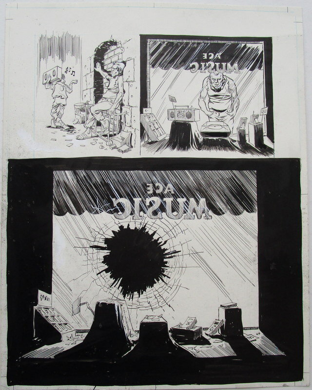Will Eisner, Urban reflex - page 4 - Planche originale