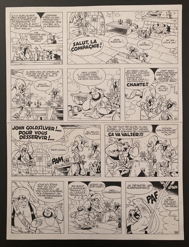Marcel Remacle, Marcel Denis, Le Vieux Nick et Barbe Noire : Les Commandos du Roy - Comic Strip