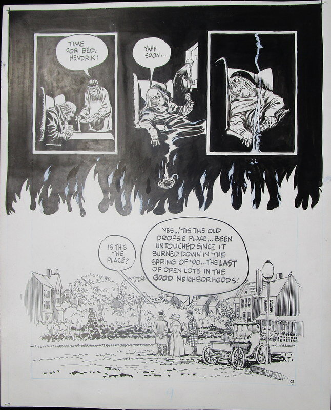 Will Eisner, Dropsie avenue - page 9 - Planche originale