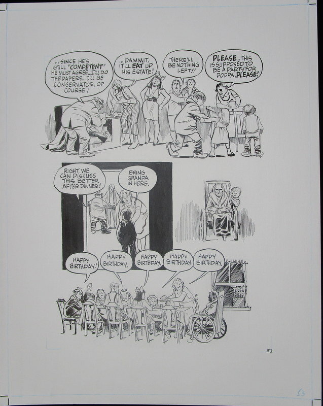 Will Eisner, Family matters - page 53 - Planche originale