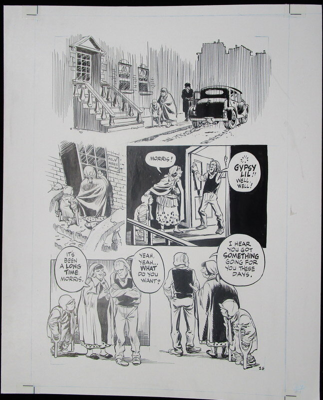 The power page 26 par Will Eisner - Planche originale