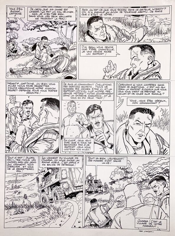 Christian Denayer, Wayne Shelton, T6, planche 20 - Comic Strip