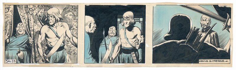 Hans Kresse | 1949 | Eric de Noorman Het Rijk van het Midden - Comic Strip