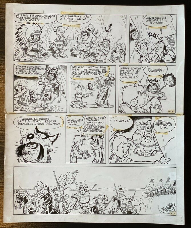 Jehan Pistolet (Pitt Pistol) planche 161 - Albert Uderzo - Comic Strip