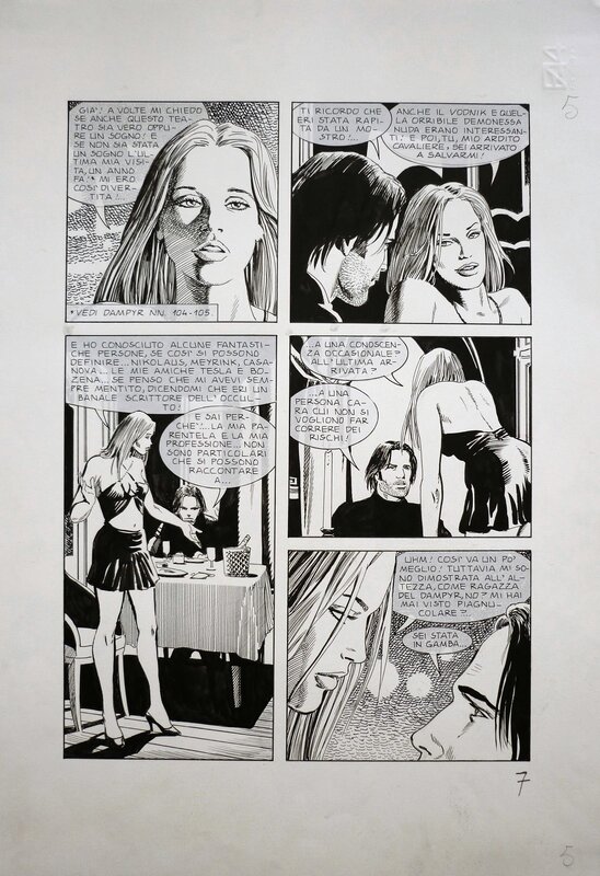 Dampyr Speciale 06 pg 05 by Giovanni Freghieri - Comic Strip