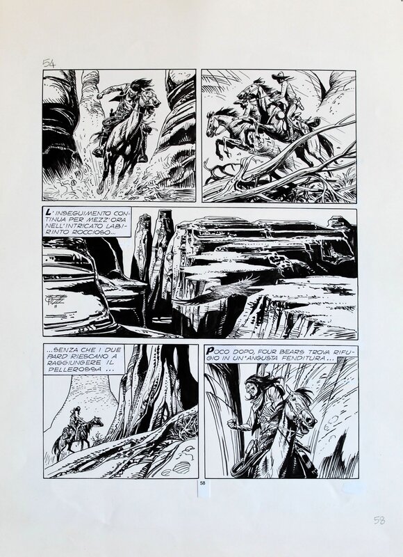 Tex Maxi 02 pg 58 by José Ortiz - Comic Strip