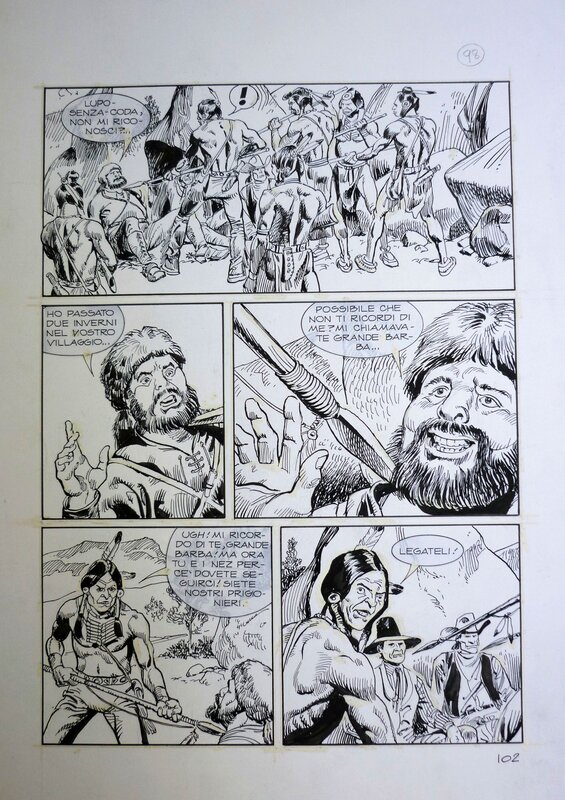 Tex Maxi 07 pg 102 by Roberto Diso - Comic Strip