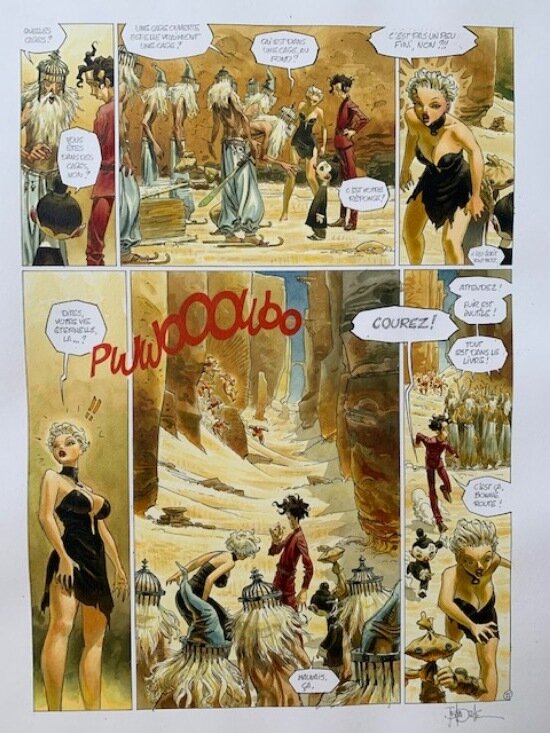 Jean-Baptiste Andréae, Azimut - Tome #3 - Les anthropotames du Nihil - Comic Strip