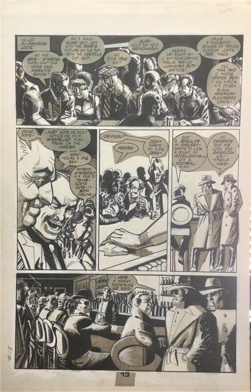 Howard Chaykin, American Flagg! Special #1 1986 - Comic Strip