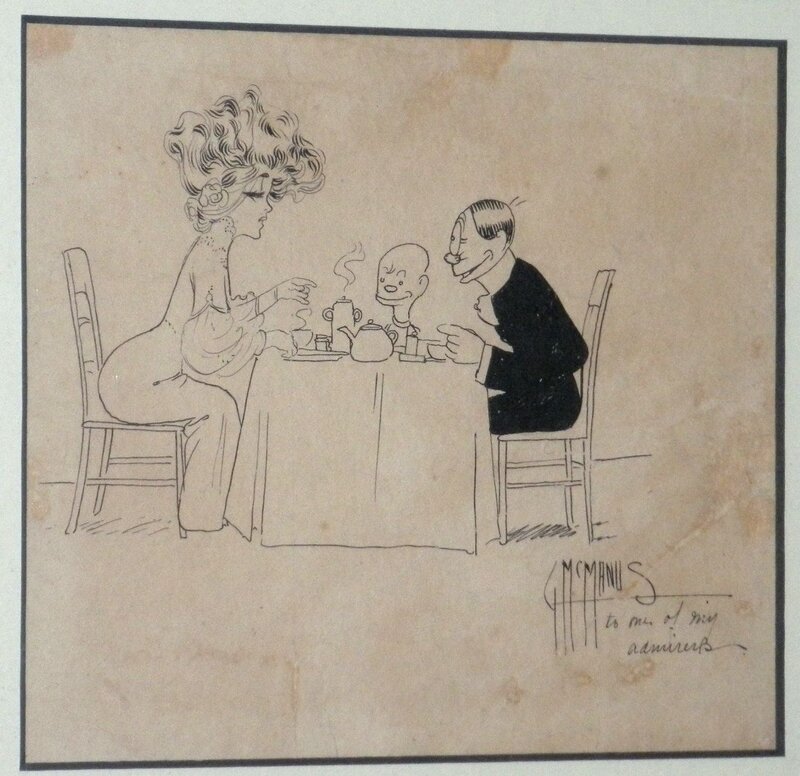George McManus, The Newlyweds - Original Illustration