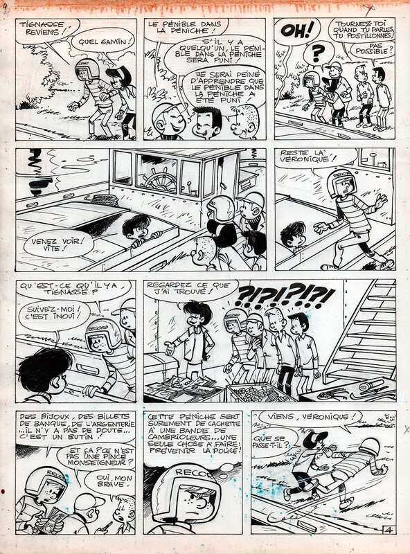 RECORD et VERONIQUE by Will, René Goscinny - Comic Strip
