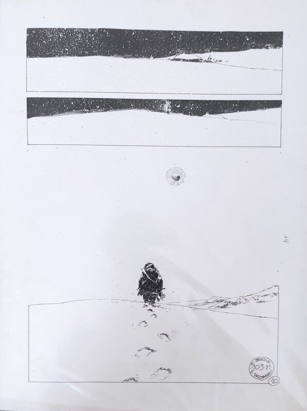 Chimere par Enrique Breccia, Guillermo Saccomano - Planche originale