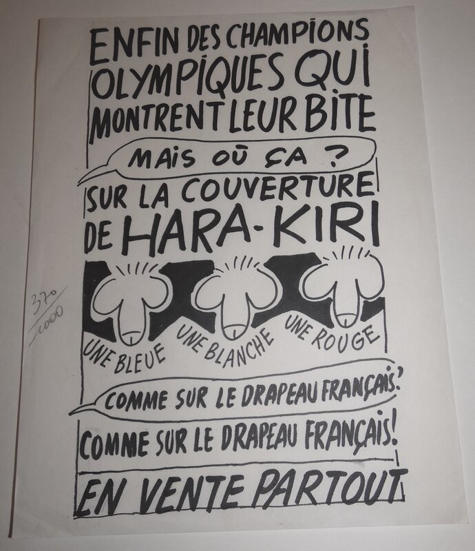 Gébé, Les jeux olympiques d'hiver bientôt en piste. que va faire la délégation française ? - Comic Strip