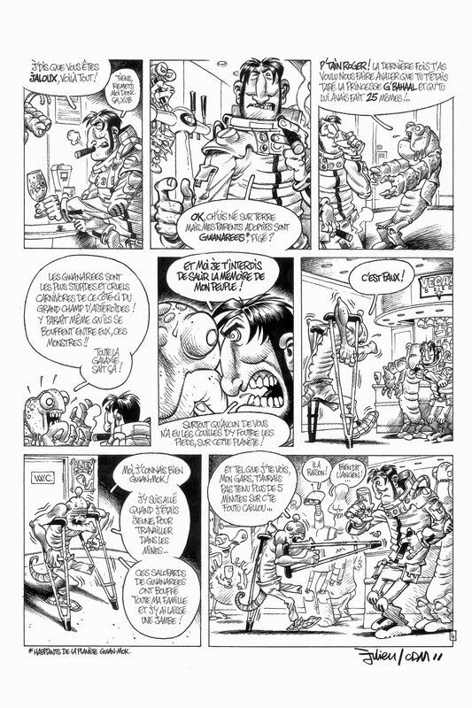 Cosmik Roger by Julien/CDM - Comic Strip