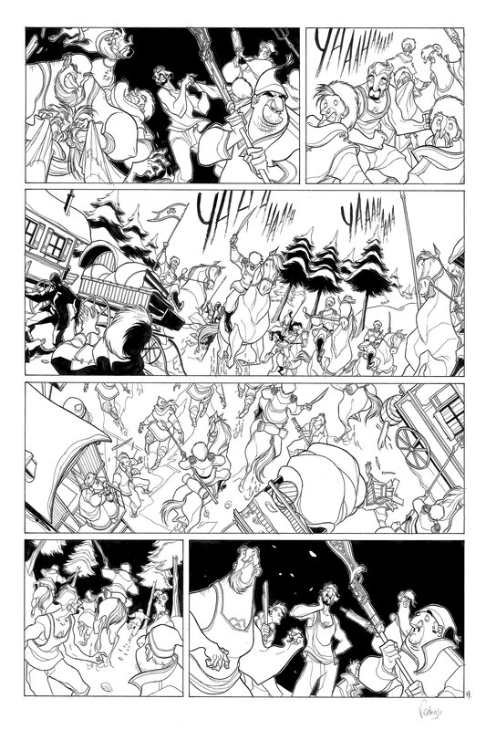 Cyril Pedrosa, David Chauvel, Ring Circus - Tome 4 - Planche 17 - Comic Strip