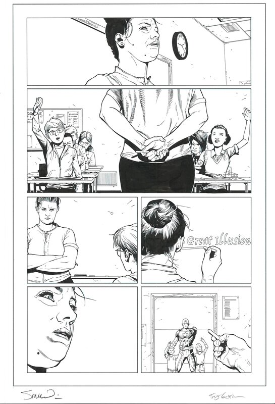 Steve McNiven, Jay Leisten, Nick Spencer, Secret Empire #1 page 02 - Comic Strip