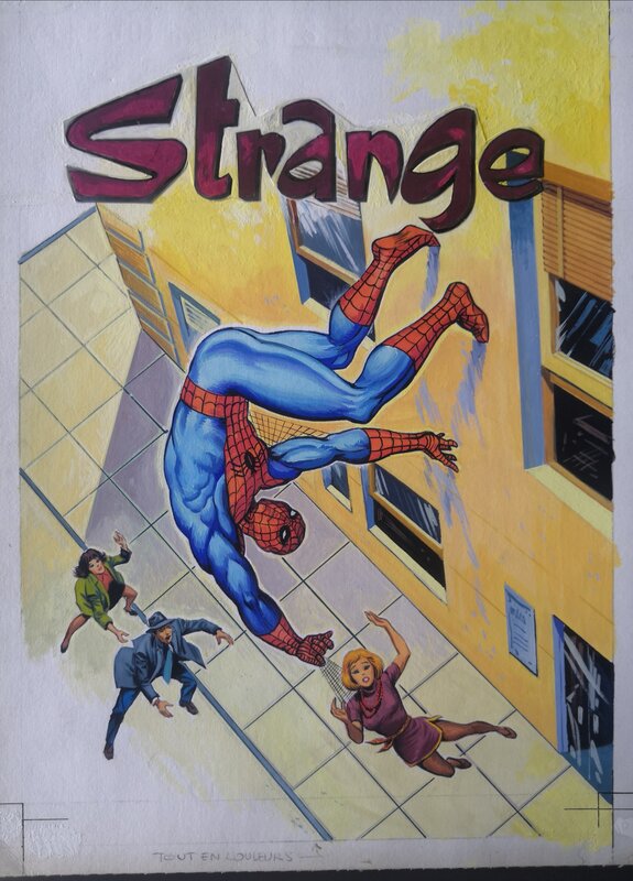 Strange 70 par Jean Frisano - Couverture originale