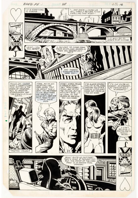 Gene Day, Shang-Chi Master of Kung-Fu 115 Page 13 - Planche originale