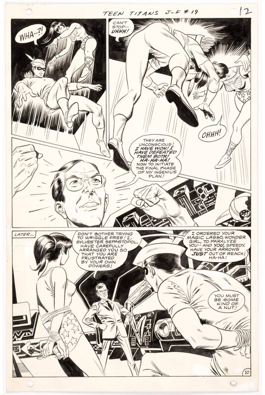 Gil Kane, Wally Wood, Teen Titans 19 Page 10 - Planche originale