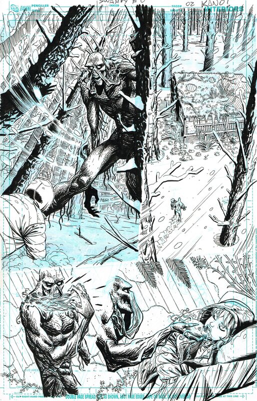 Kano, Scott Snyder, Matthew Wilson, Swamp Thing (2011) vol.5 #0 pg.02 - Comic Strip