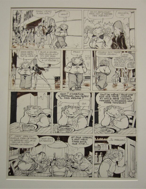 Bernard Hislaire, Bidouille et Violette - Comic Strip