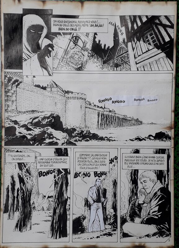 En vente - Lucien Rollin, Jean Dufaux, Le solitaire 1 page 2 - Planche originale