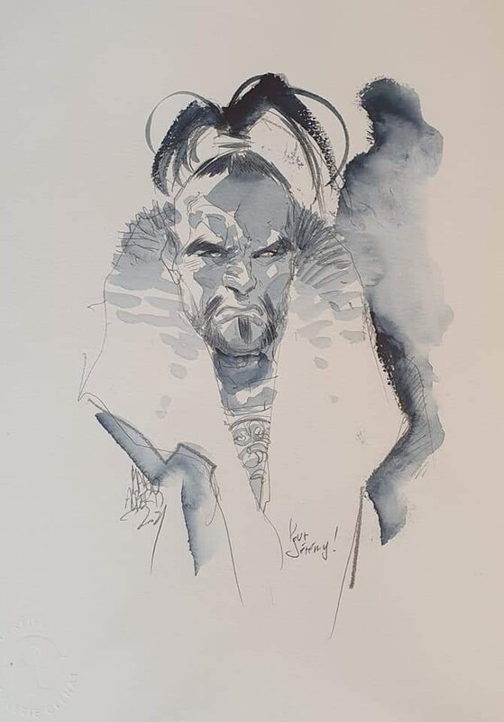 Dracula par Mario Alberti - Illustration originale