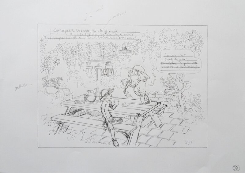 Simon Hureau, Un jardin extraordinaire - Comic Strip