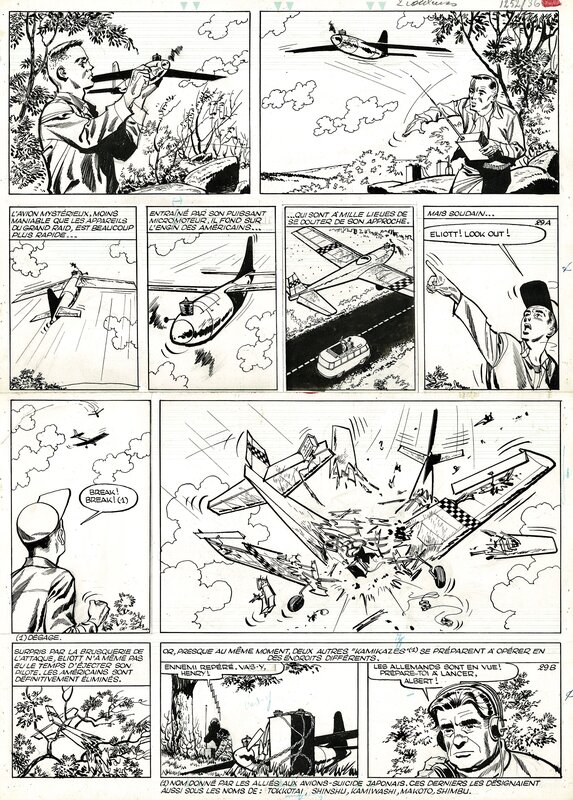 Arthur Piroton, Michel et Thierry : Le grand raid - Comic Strip