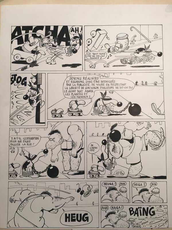 Édika, Conte cruel, planche originale page 6 - Comic Strip