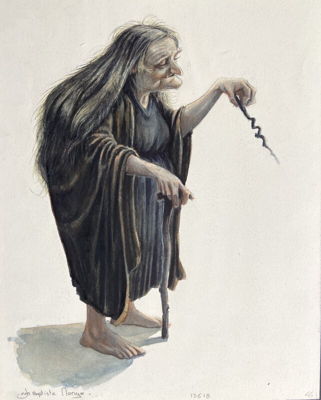 Jean-Baptiste Monge, Sorcières d'Halloween - Illustration originale
