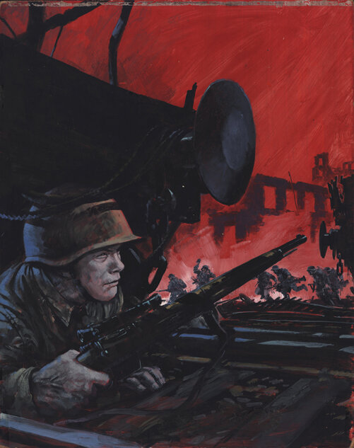 Graham Coton | 1975 | War Picture Library 1040 Sniper bait - Couverture originale