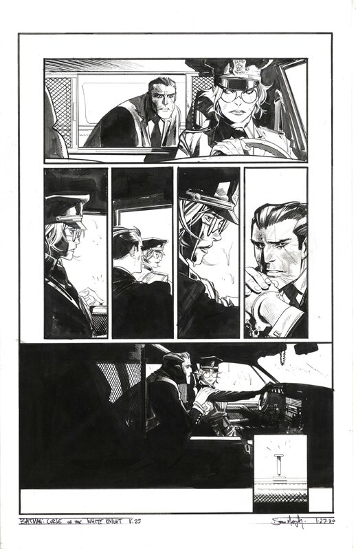 Sean Murphy, Batman : Curse of the White Knight #8 P23 - Comic Strip