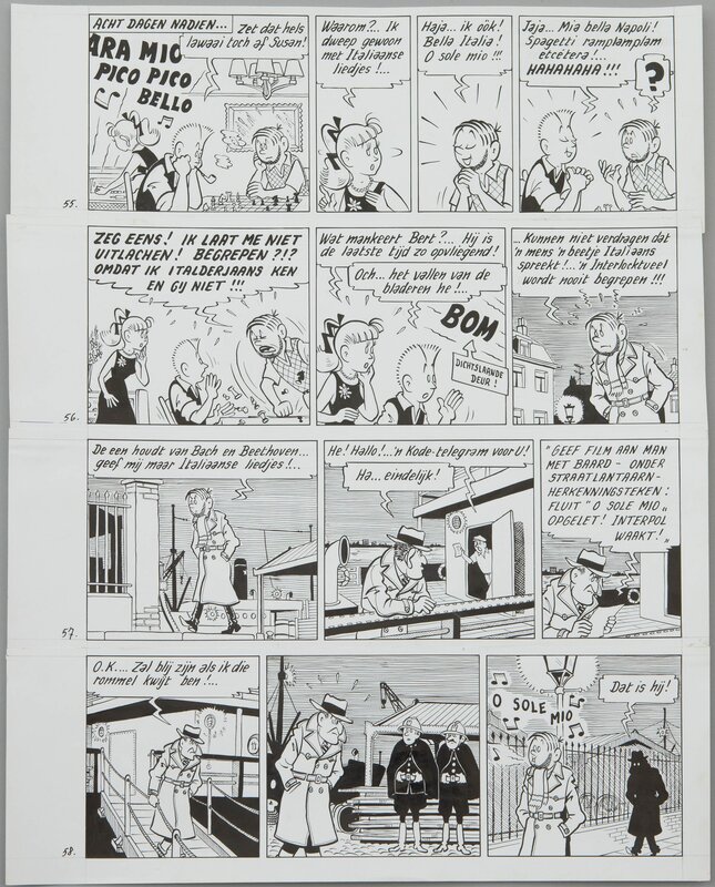 Pom, Piet Pienter en Bert Bibber - Comic Strip