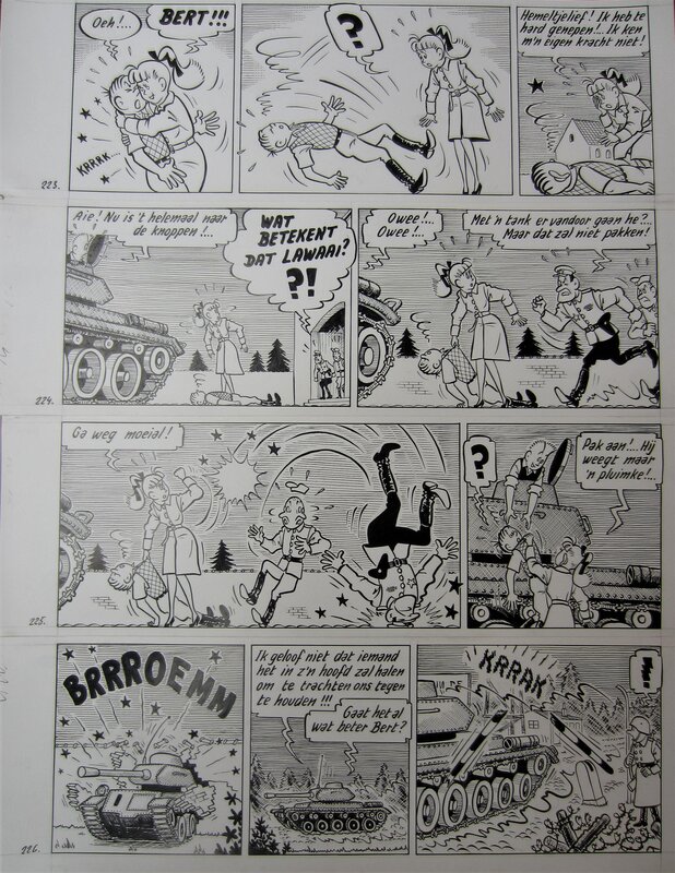 Pom, Piet Pienter en Bert Bibber - De Dubbel-Koolzure-Soda-Bom - Comic Strip