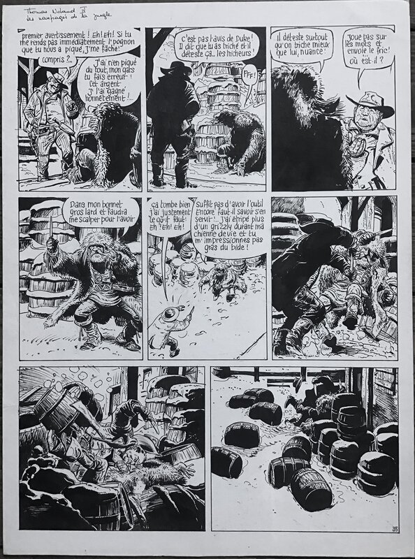 Franz, Daniel Pecqueur, THOMAS NOLAND - T4 - pl.35 - Comic Strip