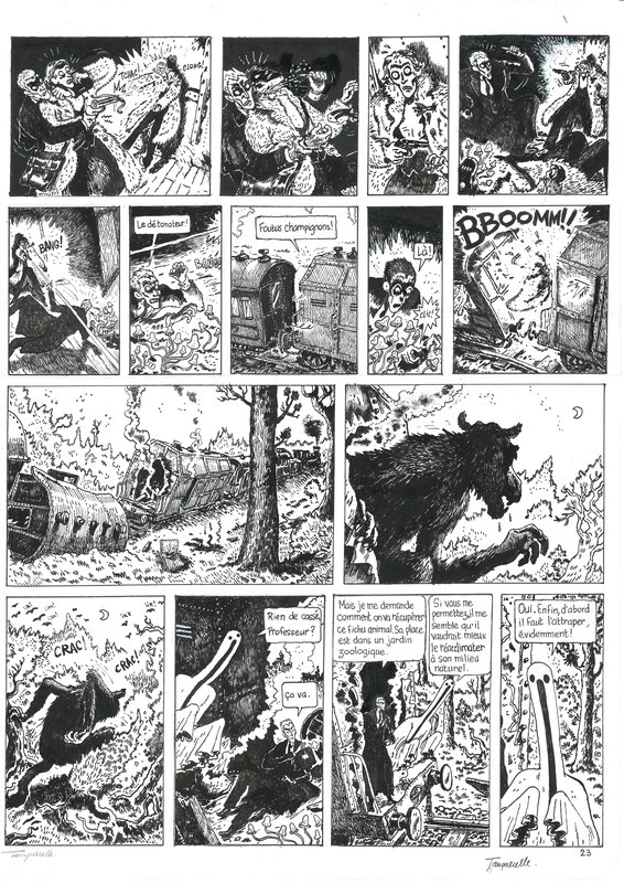 Professeur Bell by Hervé Tanquerelle, Joann Sfar - Comic Strip