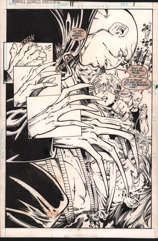Rick Leonardi, Philip Craig Russell, Marvel Comics Presents #11, page n.1 - Planche originale