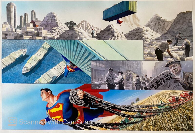 Alex Ross, Superman : Peace on Earth - p22-23 - Comic Strip