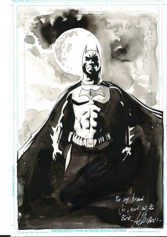 Batman - commission by Andrea Mutti - Original Illustration