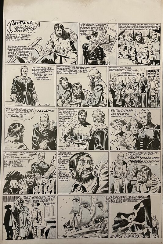 Capitaine Cormoran by Lucien Nortier, Jean Ollivier - Comic Strip