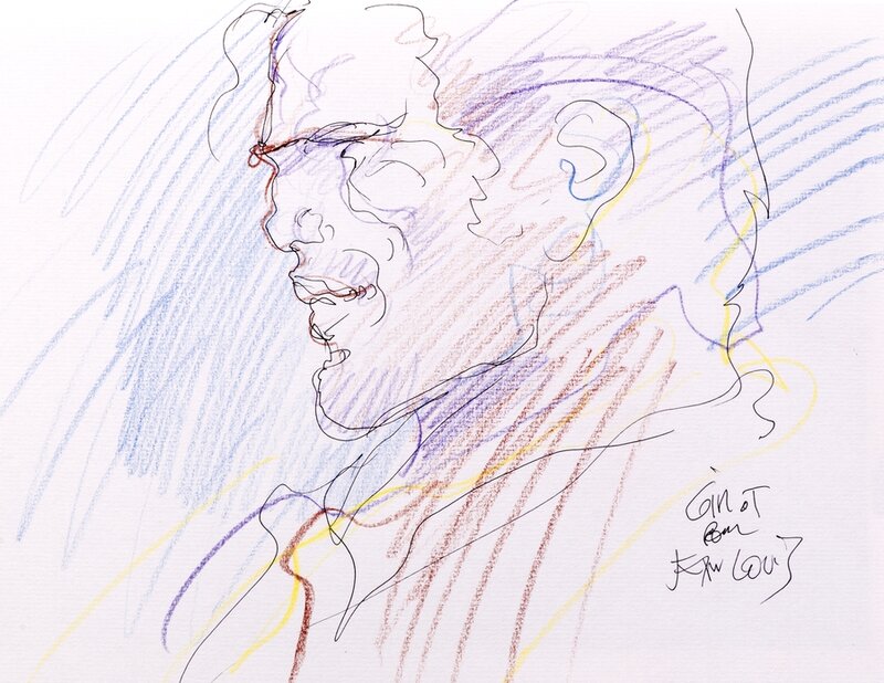 Blueberry Dust by Jean Giraud - Sketch
