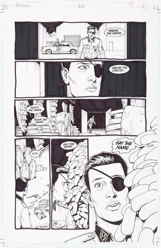 Preacher #48 p6 by Steve Dillon - Comic Strip