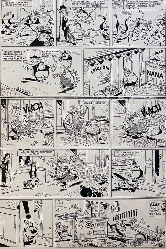 Marcel Remacle, 1957 - Bobosse : les Evadés de Trifouillis - Comic Strip